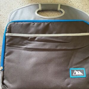 Brown and Black Cooler